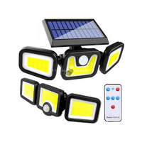  Napenergiás lámpa 100 COB LED-del és alkonyat érzékelővel