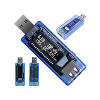  USB töltőárammérő és feszültségmérő - digitális voltmérő és ampermérő
