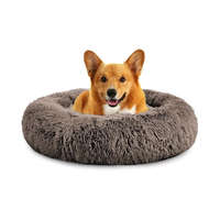 Nunbell Kerek puha szőrmés fekhely - 50cm - Barna