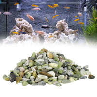 Baking & Pet Kft Polírozott akváriumi zöld kavicsok ,váza töltőanyag egyben-1000g