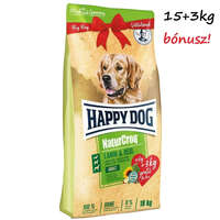 Happy Dog NaturCroq Lamb & Rice 15+3kg bónusz