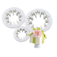 Baking & Pet Kft Szegfű fondant kiszúró szett- 3 db