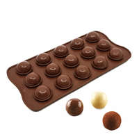 Baking & Pet Kft Szilikon bonbon és csokoládé forma-gömb, golyó