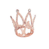 Baking & Pet Kft Rose Gold mini tiara torta dísz hercegnőknek