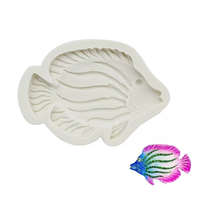 Baking & Pet Kft Szilikon fondant és marcipán mintázó-Tengeri hal 8x11cm