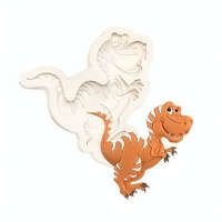 Baking & Pet Kft Szilikon fondant és marcipán mintázó-T-Rex 7x8cm