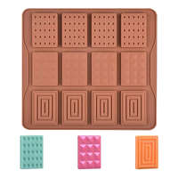 Baking & Pet Kft Szilikon mini táblás csokoládé forma-spirál