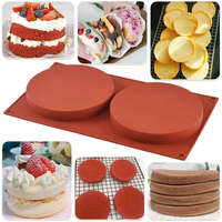 Baking & Pet Kft Nagy karika szilikon sütőforma-2 adagos, 14cm