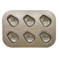 Baking & Pet Kft Tapadásmentes bevonatú sütőforma-nyuszi