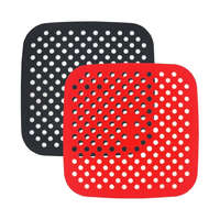 Baking & Pet Kft Négyzet Air Fryer Szilikon Alátét, Betét 19 cm