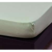 Naturtex Naturtex Pamut Jersey világoszöld gumis lepedő 90-100x200 cm