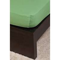 Naturtex Naturtex Pamut Jersey olajzöld gumis lepedő 140-160x200 cm