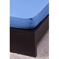 Naturtex Naturtex Pamut Jersey középkék gumis lepedő 140-160x200 cm