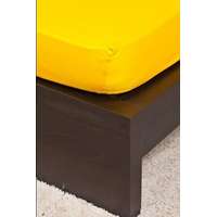Naturtex Naturtex Pamut Jersey kukoricasárga gumis lepedő 140-160x200 cm