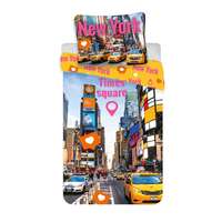 Otthonkomfort Times Square 2 részes pamut-vászon ágyneműhuzat