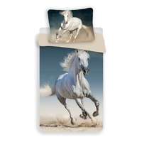 Otthonkomfort Lovas 2 részes pamut-vászon gyerek ágyneműhuzat