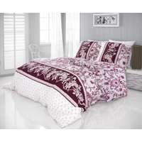 Otthonkomfort Mocha bordó 2 részes pamut-szatén ágyneműhuzat