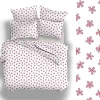 Naturtex Naturtex Blossom 3 részes pamut-szatén ágyneműhuzat