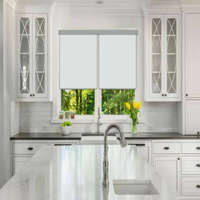  Elite Home ablakra szerelhető sötétítő árnyékoló roló, fehér, 60x90cm