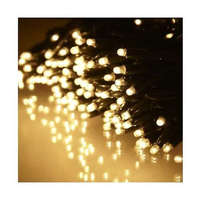  100 LED-es karácsonyfa fényfüzér, izzósor, 6,3m, meleg fehér