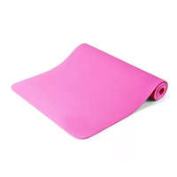 Jóga matrac, ajándék táskával, pink