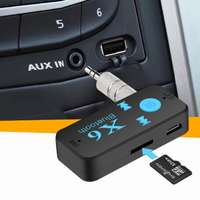 Bluetooth Bluetooth AUX adapter SD kártya foglalattal