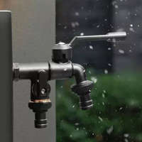 Fagyálló kültéri vízcsap két kimenettel