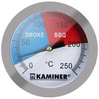  Kaminer rozsdamentes BBG grill hőmérő