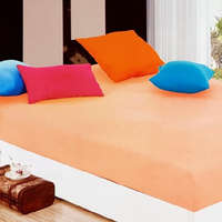 Sofy Sofy pamut gumis lepedő, 100x200 cm - barack színben - MS-553