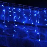  185 LED-es jégcsap fényfüzér, Kék