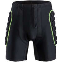 MotoShield motoros férfi protektor nadrág fekete-zöld M