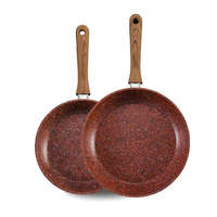 WS Teleshop Livington Copper and Stone Pan serpenyő tapadásmentes 24 cm + 28 cm