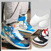Sneaker törés védő, cipő orr védő fehér