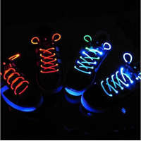  Világító cipőfűző, LED cipőfűző 1 pár, piros