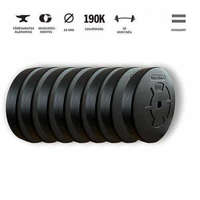 GazoFitness súlytárcsa 8×10 Kg( Össz: 80kg)