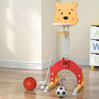 4 az 1-ben állítható magasságú gyerek játékszett, narancs-sárga