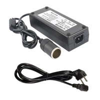 Hálózati szivargyújtós átalakító adapter, AC 230V, DC 12V/10A/120W, 2.2m