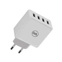 Daewoo gyorstöltő hálózati adapter 2.4 A töltőáram, 4db USB csatlakozó