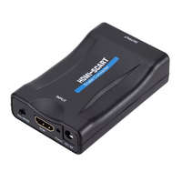 HDMI->Scart átalakító adapter, HDMI anya -> Scart anya, audio-video konvert