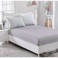 Sofy Sofy pamut gumis lepedő, 100x200 cm - világosszürke - MS-561