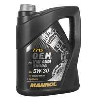  Mannol O.E.M 7715 (VW, Audi, Skoda) 5W-30 - 5 Liter