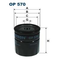  Opel Omega B olajszűrő - Filtron (OP570)