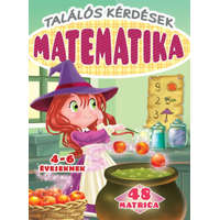- Találós kérdések - Matematika - 4-6 éveseknek - 48 matrica