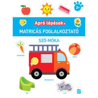 - Apró lépések - Szó-móka - Matricás foglalkoztató