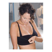 Carriwell Carriwell Varrásnélküli szoptatós melltartó III./L - fekete