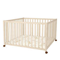 Timba Timba 2 120x120-as emelhető, görgős járóka - Borostyán