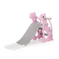 Chipolino gyerek csúszda Dino 116 cm - pink