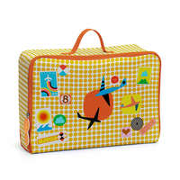  Djeco Trendi kis bőrönd - Utazás grafika - Graphic suitcase