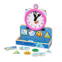  Melissa & Doug fa mágneses óra