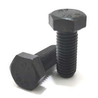 Hatlapfejű tövigmenetes csavar DIN 933 / ISO 4017 M6x40 8.8 natúr